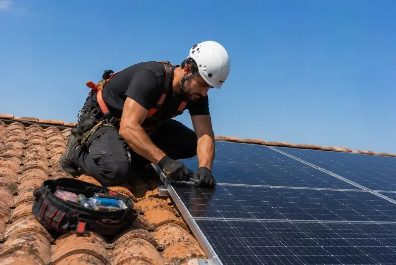 Maintenance et monitoring de panneaux solaires à Prades-sur-Vernazobre