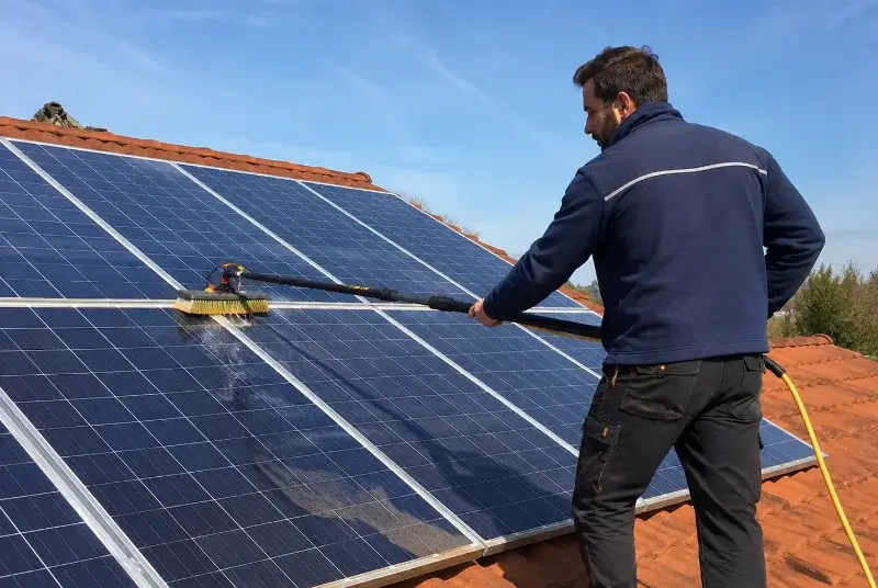Nettoyage et entretien de panneaux solaires à Prades-sur-Vernazobre